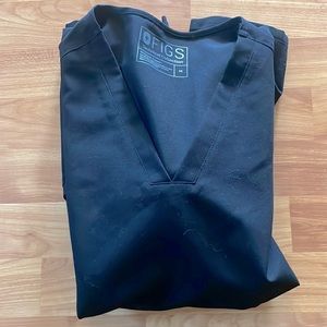 Figs Black Casma 3 Pocket Scrub Top